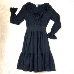 Nanette Lepore Merino Wool Sweater Dress